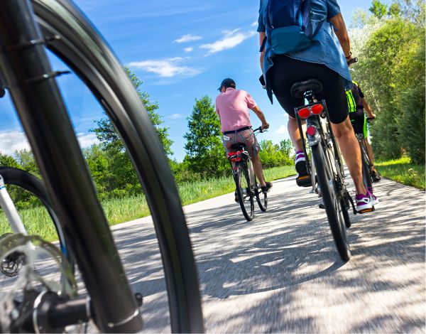 Schattenspringer Azubi Training Kick-Off mit Fahrradtour